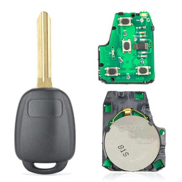 For Toyota Yaris Scion tC iQ 2014-2016 314MHz G MOZB52TH 3 Button Remote Car Key Fob - 2 PCS